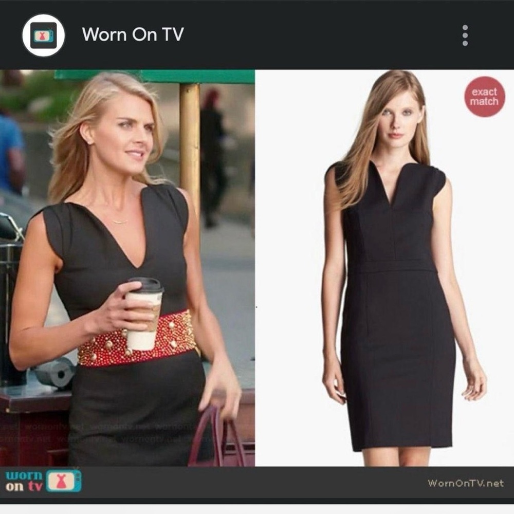 Lolo French Connection Black Dress